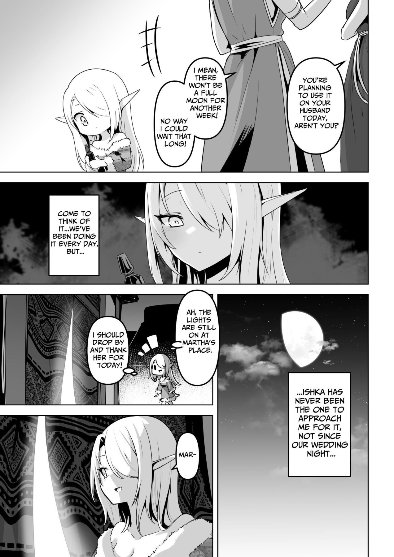 Hentai Manga Comic-Lustful Elf Wants To Be Violated Against Her Will-Read-9